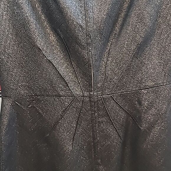 Jill Jill Stuart Metallic Black Short Sleeve Dress - Picture 6 of 13